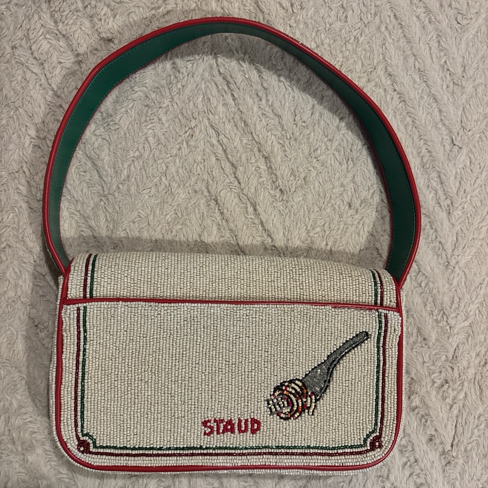 Staud Tomato Tommy Beaded Bag discontinued - Picture 3 of 7